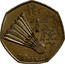 UK 50 Pence 2012 London Olympics - Badminton 2011 British Royal Mint KM# 1174 50 PENCE coin reverse
