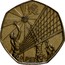 UK 50 Pence 2012 London Olympics - Volleyball 2011 British Royal Mint KM# 1181 50 PENCE coin reverse