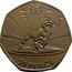 UK 50 Pence 2012 London Olympics - Wrestling 2011 British Royal Mint KM# 1188 50 PENCE coin reverse