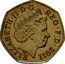 UK 50 Pence Archery 2011 British Royal Mint KM# 1167 ELIZABETH∙II∙D∙G REG∙F∙D∙2011 IRB coin obverse