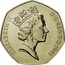 UK 50 Pence Elizabeth II 1985 Proof KM# 940.1 ELIZABETH II D∙G∙REG∙F∙D∙1997 RDM coin obverse