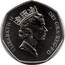UK 50 Pence European Community 1992 KM# 963 ELIZABETH II DEI∙GRA∙REG∙F∙D RDM coin obverse