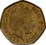 UK 50 Pence Johnsons Dictionary 2005 British Royal Mint KM# 1050 ELIZABETH∙II∙D∙G REG∙F∙D∙2005 IRB coin obverse