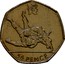 UK 50 Pence London 2012 Olympics - Judo 2011 British Royal Mint KM# 1184 50 PENCE coin reverse