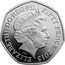 UK 50 Pence Sir Benjamin Britten 2013 British Royal Mint Proof KM# 1253a ELIZABETH II D G REG F D FIFTY PENCE 2013 coin obverse