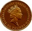 UK 50 Pounds Britannia 1997 Proof KM# 984 ELIZABETH'II'DEI'GRATIA'REGINA'F'D '50 POUNDS' RDM coin obverse