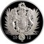 UK 500 Pounds Queen's Diamond Jubilee 2012 Proof KM# 1243 20 12 IRB coin reverse