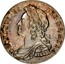 UK 6 Pence George II 1728 KM# 564.3 GEORGIVS ∙ II ∙ DEI ∙ GRATIA coin obverse
