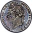 UK 6 Pence George IIII 1824 KM# 691 GEORGIUS IIII D:G: BRITANNIAR: REX F:D: B P coin obverse