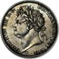 UK Crown George IIII 1821 Proof KM# 680.1 GEORGIUS IIII D:G: BRITANNIAR: REX F:D: coin obverse