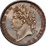 UK Crown George IIII 1822 KM# 680.2 GEORGIUS IIII D:G: BRITANNIAR: REX F:D: coin obverse