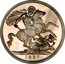 UK Crown Victoria 1887 KM# 765 B. P. coin reverse