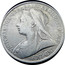 UK Crown Victoria 1898 LXII KM# 783 VICTORIA ∙ DEI ∙ GRA ∙ BRITT ∙ REGINA ∙ FID ∙ DEF ∙ IND ∙ IMP coin obverse