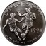 USA Dollar 1994 World Cup Soccer 1994 D KM# 247 LIBERTY IN GOD WE TRUST coin obverse