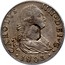 UK Dollar Countermark on Spanish (Seville) 8 Reales ND Host Date: 1788-1803 KM# 659.2 CAROLUS IIII∙DEI∙G∙ ∙1803∙ coin obverse