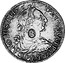 UK Dollar Countermarked 1773-1789 CM Date: ND(1797) KM# 624 ∙CAROLUS∙III DEI∙GRATIA∙*YEAR* coin obverse
