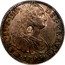 UK Dollar Countermarked 1791-1808 CM Date: ND(1797) KM# 634 CAROLUS∙IIII∙ DEI∙GRATIA∙ ∙1795∙ coin obverse