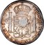 UK Dollar George III Countermarked ND Host Date: 1772-89 KM# 655 HISPAN∙ET IND∙REX∙ MO ∙ 8R ∙F∙F∙ coin reverse