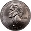 USA Dollar Thomas Jefferson 250th birth Anniversary 1993 P KM# 249 THOMAS JEFFERSON ARCHITECT OF DEMOCRACY LIBERTY IN GOD WE TRUST 1743 1993 coin obverse