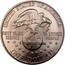 USA Dollar USO 50th Anniversary 1991 D KM# 232 UNITED STATES OF AMERICA USO FIFTY YEARS SERVICE E PLURIBUS UNUM TO SERVICE PEOPLE ONE DOLLAR coin reverse