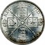 UK Double Florin Victoria 1887 Roman I KM# 763 BRITT: REG: FID: DEF : coin reverse