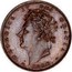 UK Farthing 1826 Proof KM# 697a Pre-Decimal coinage GEORGIUS IV DEI GRATIA coin obverse
