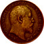 UK Farthing Edward VII 1904 KM# 792 EDWARDVS VII DEI GRA:BRITT:OMN:REX FID:DEF:IND:IMP. DES coin obverse