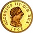 UK Farthing George III 1806 Proof KM# 661a GEORGIUS III. D: G. REX. coin obverse
