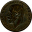 UK Farthing George V 1918 KM# 808.1 GEORGIVS V DEI GRA:BRITT:OMN:REX FID:DEF:IND:IMP: B.M. coin obverse
