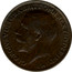 UK Farthing George V 1919 KM# 808.2 GEORGIVS V DEI GRA:BRITT:OMN:REX FID:DEF:IND:IMP: B.M. coin obverse