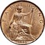 UK Farthing Victoria 1895 KM# 788.1 FARTHING coin reverse