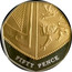UK Fifty Pence Royal Shield 2012 British Royal Mint Proof KM# 1112a.1 FIFTY PENCE coin reverse