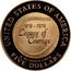 USA Five Dollars Jackie Robinson 1997 W Proof KM# 280 UNITED STATES OF AMERICA FIVE DOLLARS E PLURIBUS UNUM 1919-1972 LEGACY OF COURAGE coin reverse