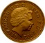 UK Five Pence Crown Thistle 2002 Proof KM# 988b ELIZABETH∙II∙D∙G REG∙F∙D∙2002 IRB coin obverse