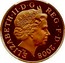 UK Five Pence Royal Shield 2008 Proof KM# 1109b ELIZABETH II D G REG F D 2008 coin obverse