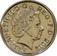 UK Five Pence Shield of the Royal Arms puzzle 3/6 - Magnetic 2012 KM# 1109d ELIZABETH∙II∙D∙G REG∙F∙D∙2012 IRB coin obverse