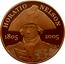 UK Five Pounds Admiral Lord Nelson 2005 British Royal Mint Proof KM# 1054b HORATIO NELSON 1805 2005 coin reverse
