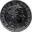 UK Five Pounds Admiral Lord Nelson 2005 British Royal Mint KM# 1054 ELIZABETH ∙ II D∙G∙REG∙F∙D FIVE POUNDS IRB coin obverse