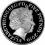 UK Five Pounds British Fauna 2010 British Royal Mint Proof KM# 1156 ELIZABETH∙II∙D∙G∙REG∙F∙D FIVE POUNDS∙2010 IRB coin obverse