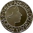 UK Five Pounds Coronation Jubilee 2003 British Royal Mint KM# 1038 ELIZABETH∙II∙DEI GRATIA REGINA∙F∙D∙ coin obverse