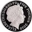 UK Five Pounds London Olympics - Beefeaters 2010 British Royal Mint Proof KM# 1260 ELIZABETH II D G REG F D FIVE POUNDS 2010 coin obverse