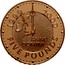 UK Five Pounds Millennium 1999 Proof KM# 1006b 1999 2000 ANNO DOMINI FIVE POUNDS coin reverse