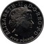 UK Five Pounds (Prince Charles 60th Birthday) KM# 1103 ELIZABETH∙II D∙G REG∙F∙D FIVE POUNDS IRB coin obverse