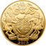 UK Five Pounds Queen Elizabeth II Portrait Through the Years 2013 Proof KM# 1248a DIEU ET MON DROIT 2013 JB coin reverse