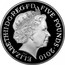 UK Five Pounds River Thames 2010 British Royal Mint Proof KM# 1154 ELIZABETH∙II∙D∙G∙REG∙F∙D FIVE POUNDS∙2010 IRB coin obverse