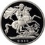 UK Five Pounds Royal Birth of Baby Prince George of Cambridge 2013 British Royal Mint Proof KM# 1251 2013 B.P. coin reverse