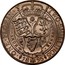 UK Florin Two Shillings 1895 KM# 781 ONE∙FLORIN+ TWO∙SHILLINGS ∙ *YEAR* ∙HONI ∙ SO T ∙ Q MAL Y ∙ PENSE ∙ coin reverse