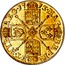 UK Guinea Anne 1713 KM# 534 MAG BRI ∙ FR ET ∙ HIB REG ∙ coin reverse