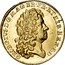 UK Guinea George I 1714 KM# 538 GEORGIVS ∙ D ∙ G ∙ MAG ∙ BR ∙ FR ∙ ET ∙ HIB ∙ REX ∙ F ∙ D ∙ coin obverse
