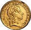 UK Guinea (George I tie in hair with loop) KM# 546.2 GEORGIVS∙D:G∙M∙BR∙FR:E:T:HIB∙REX∙F∙D coin obverse